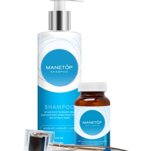 MANETÔP Multi Biotin With Derma Roller + Shampoo